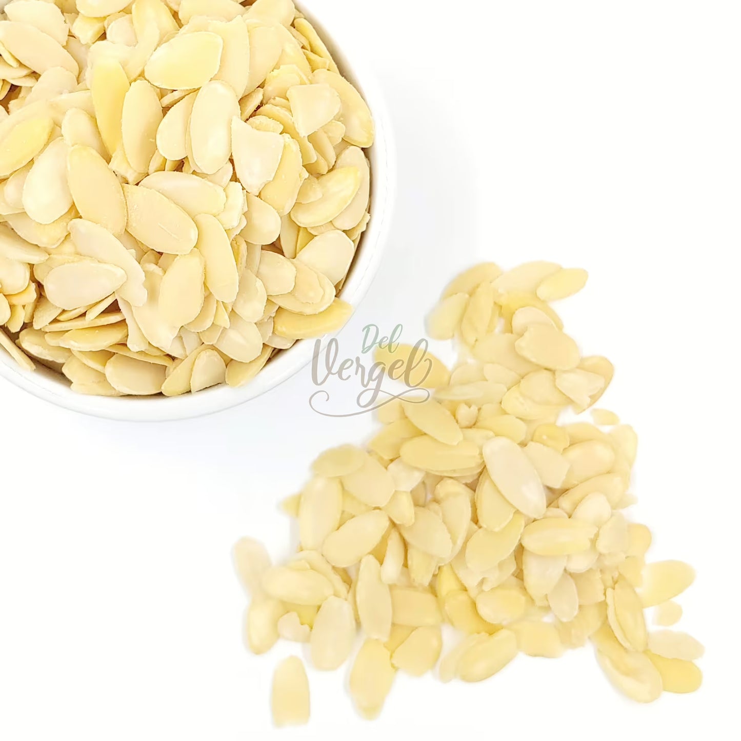 Almendra laminada sin piel