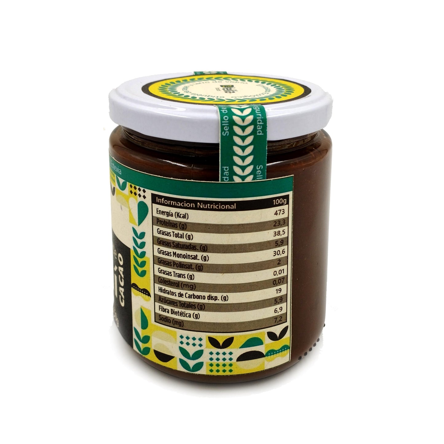 Mantequilla de maní con cacao y alulosa