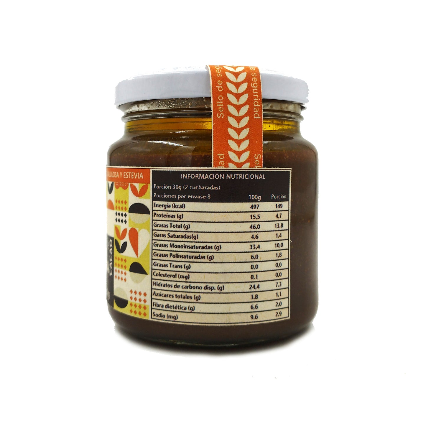 Mantequilla de avellana con cacao y alulosa