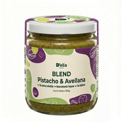 Crema de Pistacho y Avellana Blend | 100% Natural y Sin Azúcar